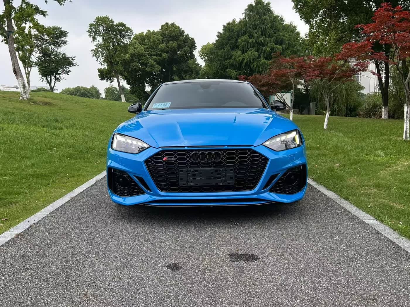 2021 Audi RS 5 Blue, 27,000 km, China export – photo 2