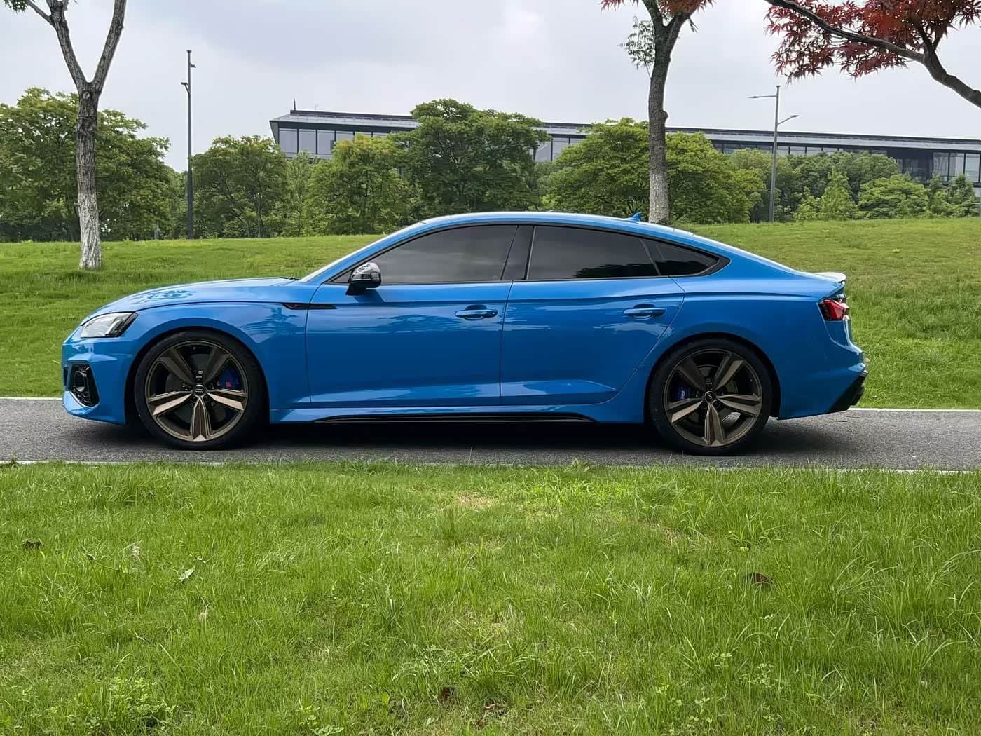 2021 Audi RS 5 Blue, 27,000 km, China export – photo 7
