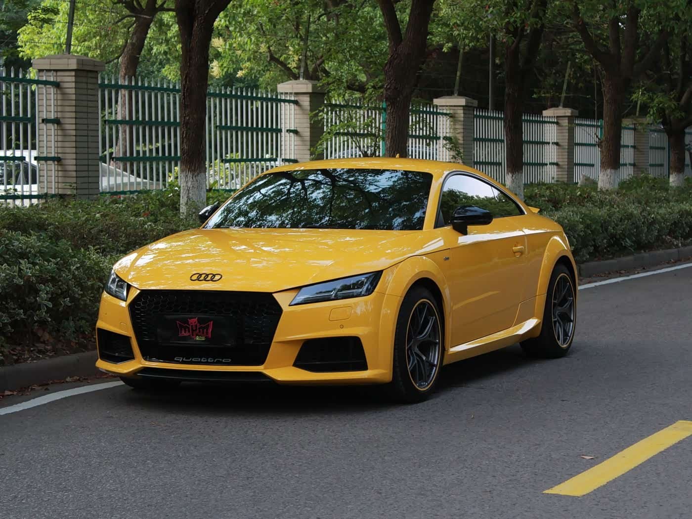 2017 Audi TT Yellow, 83,000 km, China export – photo 1