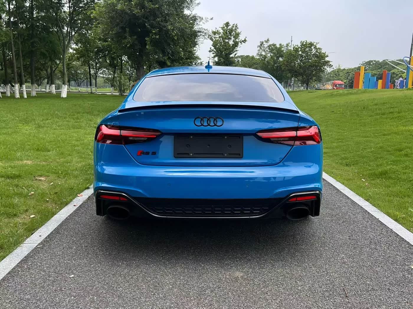2021 Audi RS 5 Blue, 27,000 km, China export – photo 6