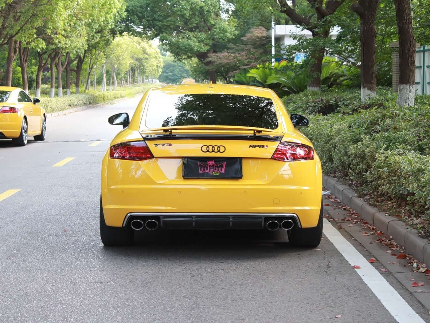 2017 Audi TT Yellow, 83,000 km, China export – photo 4