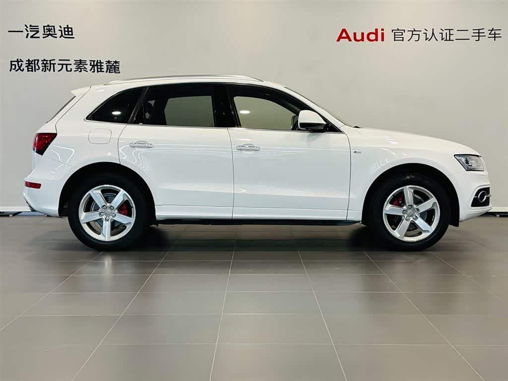 2018 Audi Q5 White, 44,000 km, China export – photo 2