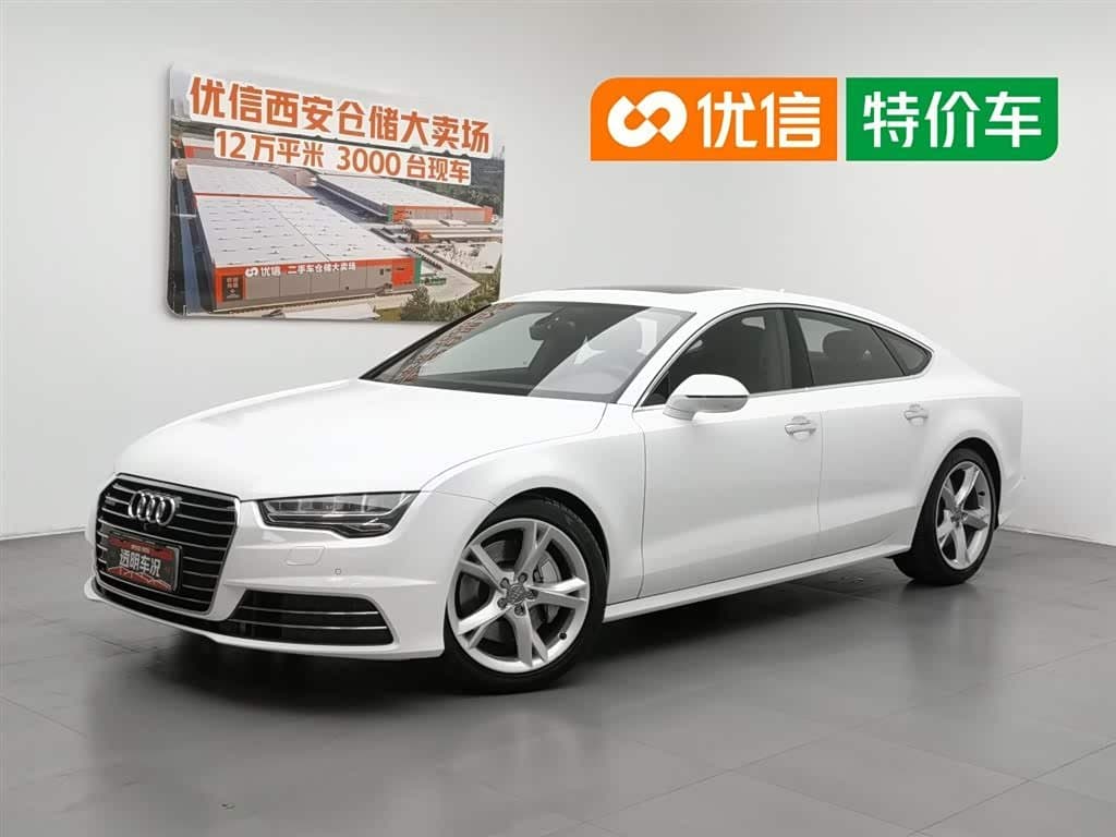 2015 Audi A7 White, 138,000 km, China export – photo 1