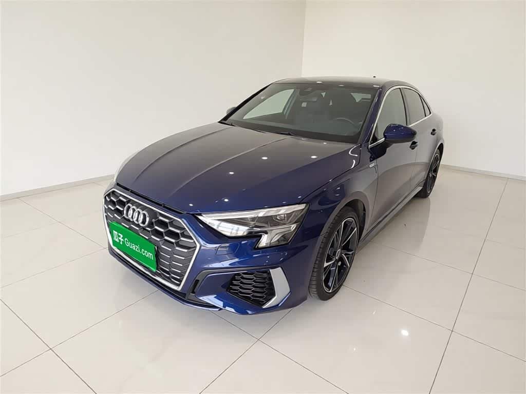 2022 Audi A3 Blue, 45,200 km, China export – photo 1