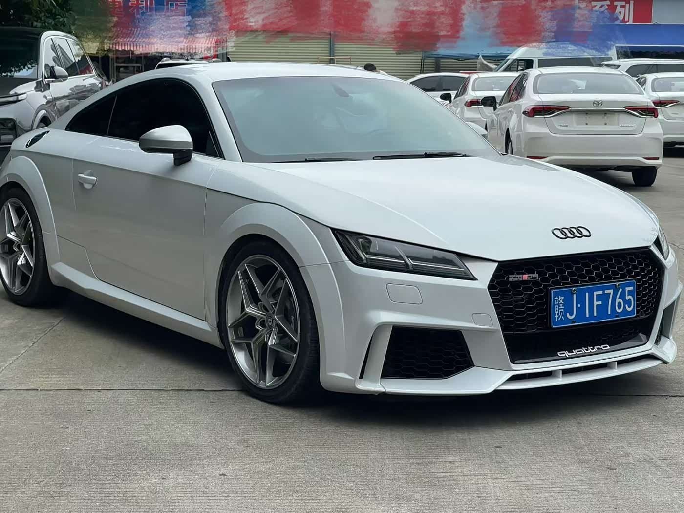 2015 Audi TT White, 75,000 km, China export – photo 2