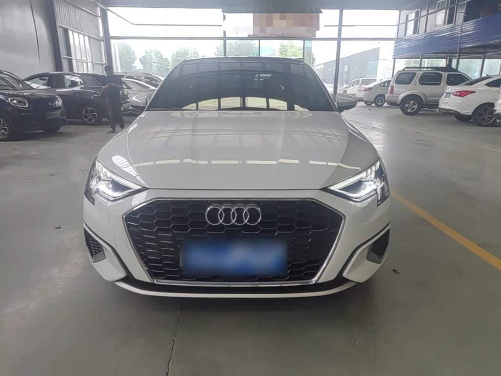 2021 Audi A3 White, 13,500 km, China export – photo 3