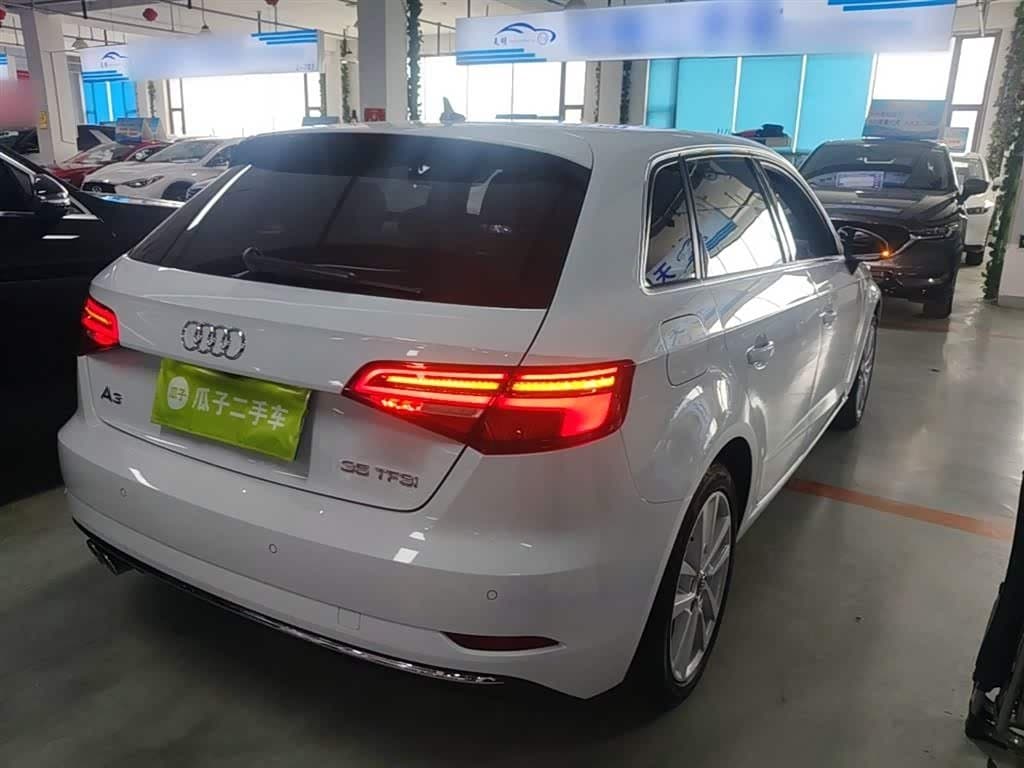 2020 Audi A3 White, 66,700 km, China export – photo 7