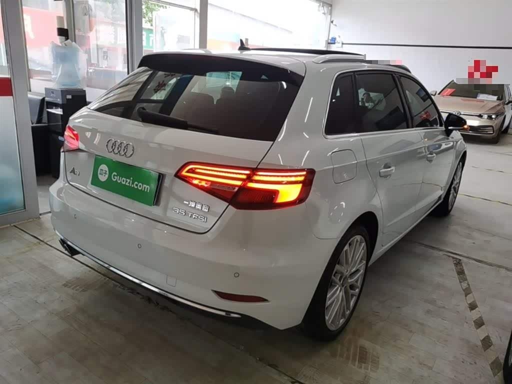2019 Audi A3 White, 18,500 km, China export – photo 7