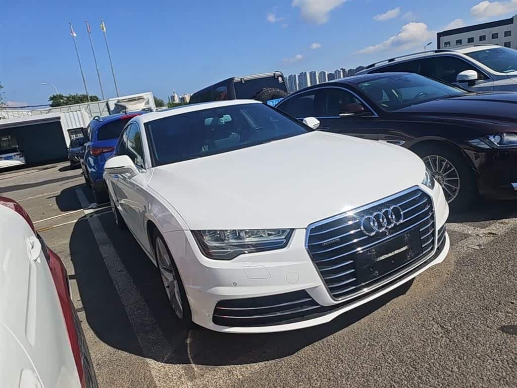 2016 Audi A7 White, 122,500 km, China export – photo 4