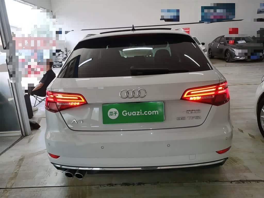 2019 Audi A3 White, 18,500 km, China export – photo 6