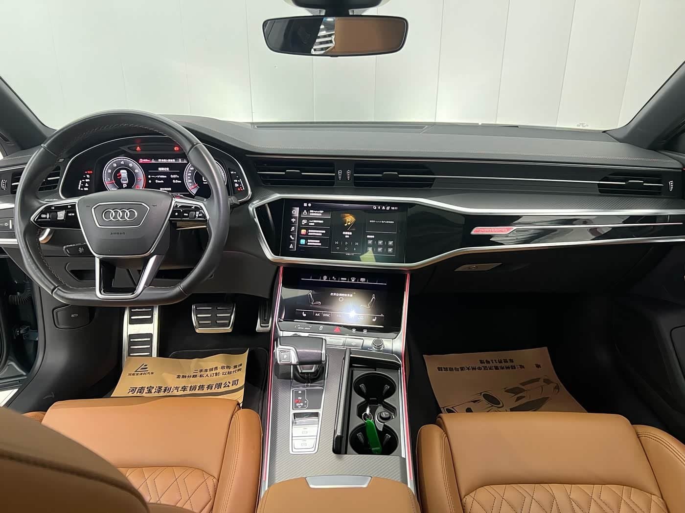 2022 Audi A7L Green, 66,000 km, China export – photo 5