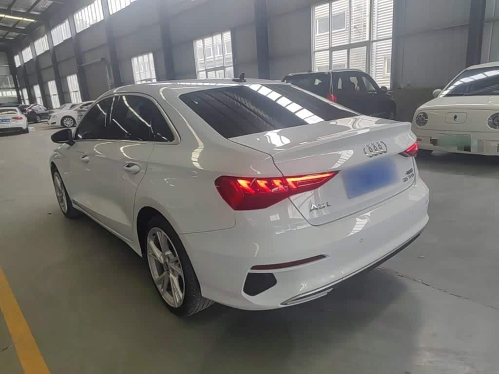 2021 Audi A3 White, 13,500 km, China export – photo 5