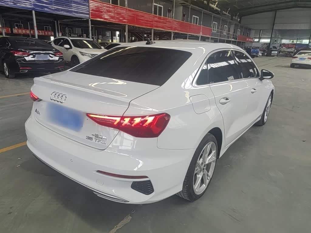 2021 Audi A3 White, 13,500 km, China export – photo 7