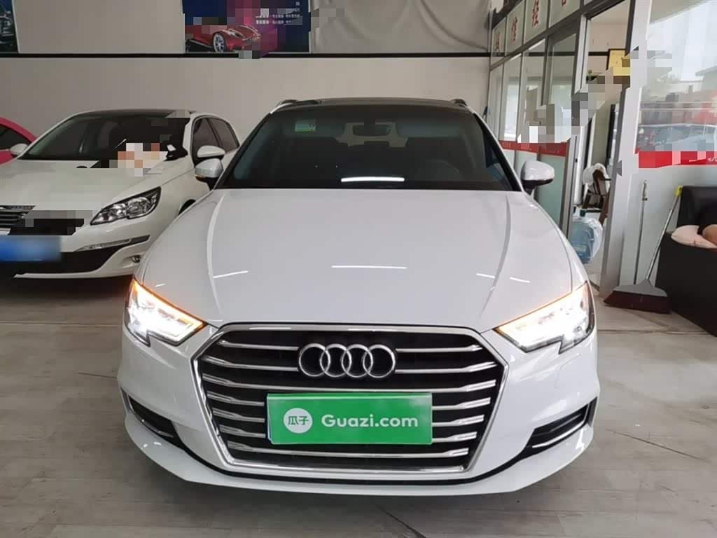 2019 Audi A3 White, 18,500 km, China export – photo 3