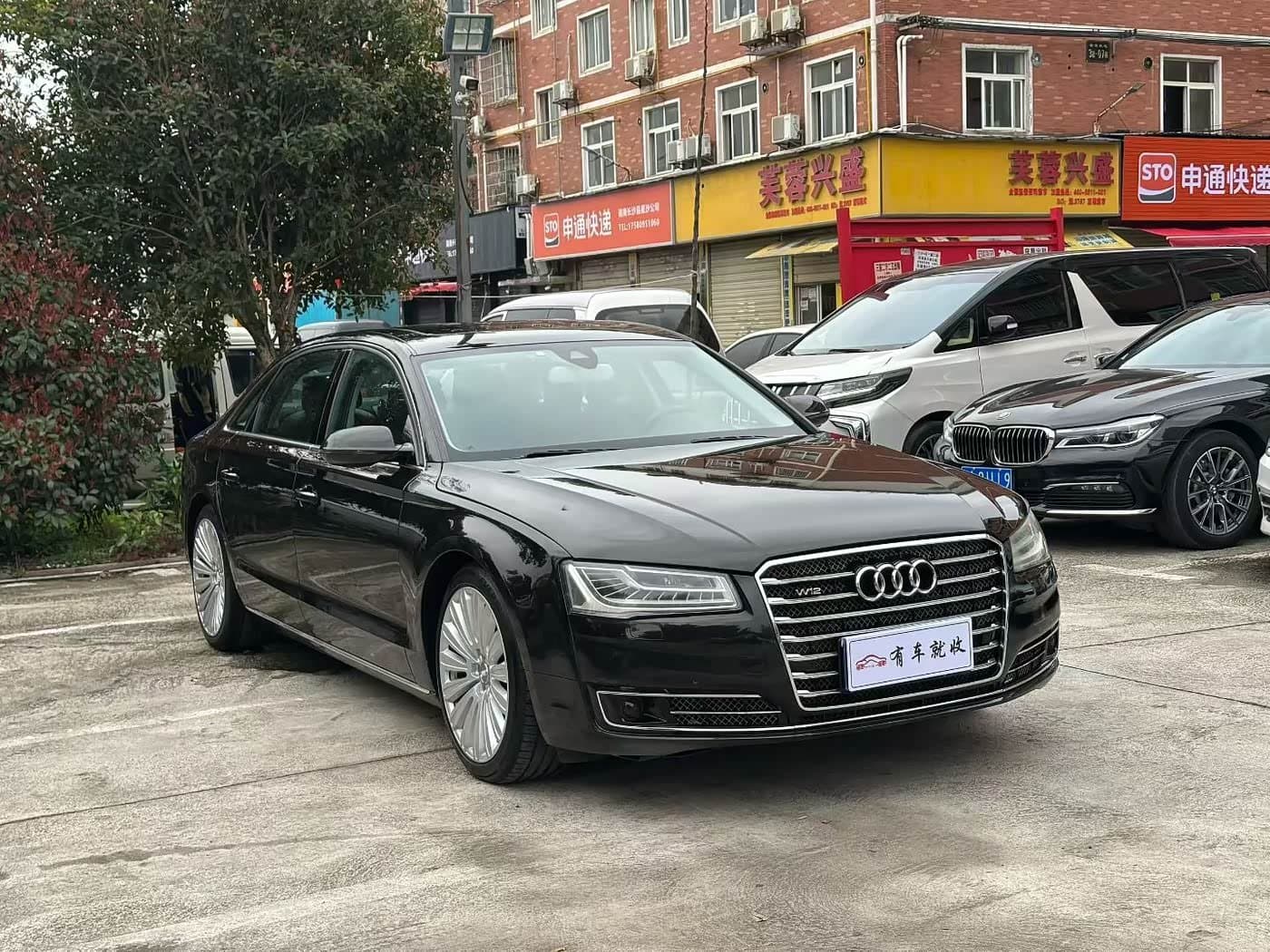 2012 Audi A8 Black, 140,000 km, China export – photo 3