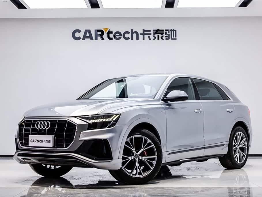 2019 Audi Q8 银灰色, 34,800 km, China export – photo 1