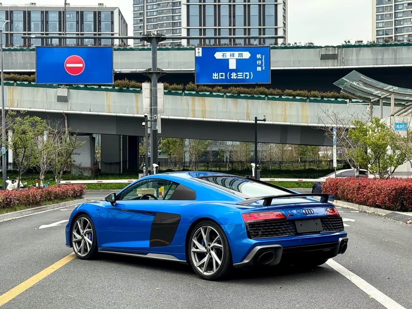 2021 Audi R8 Blue, 15,000 km, China export – photo 7