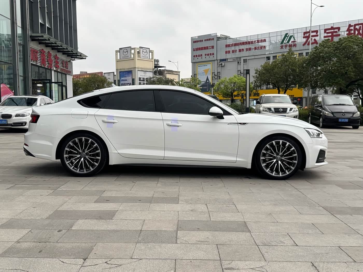 2017 Audi A5 White, 61,500 km, China export – photo 4