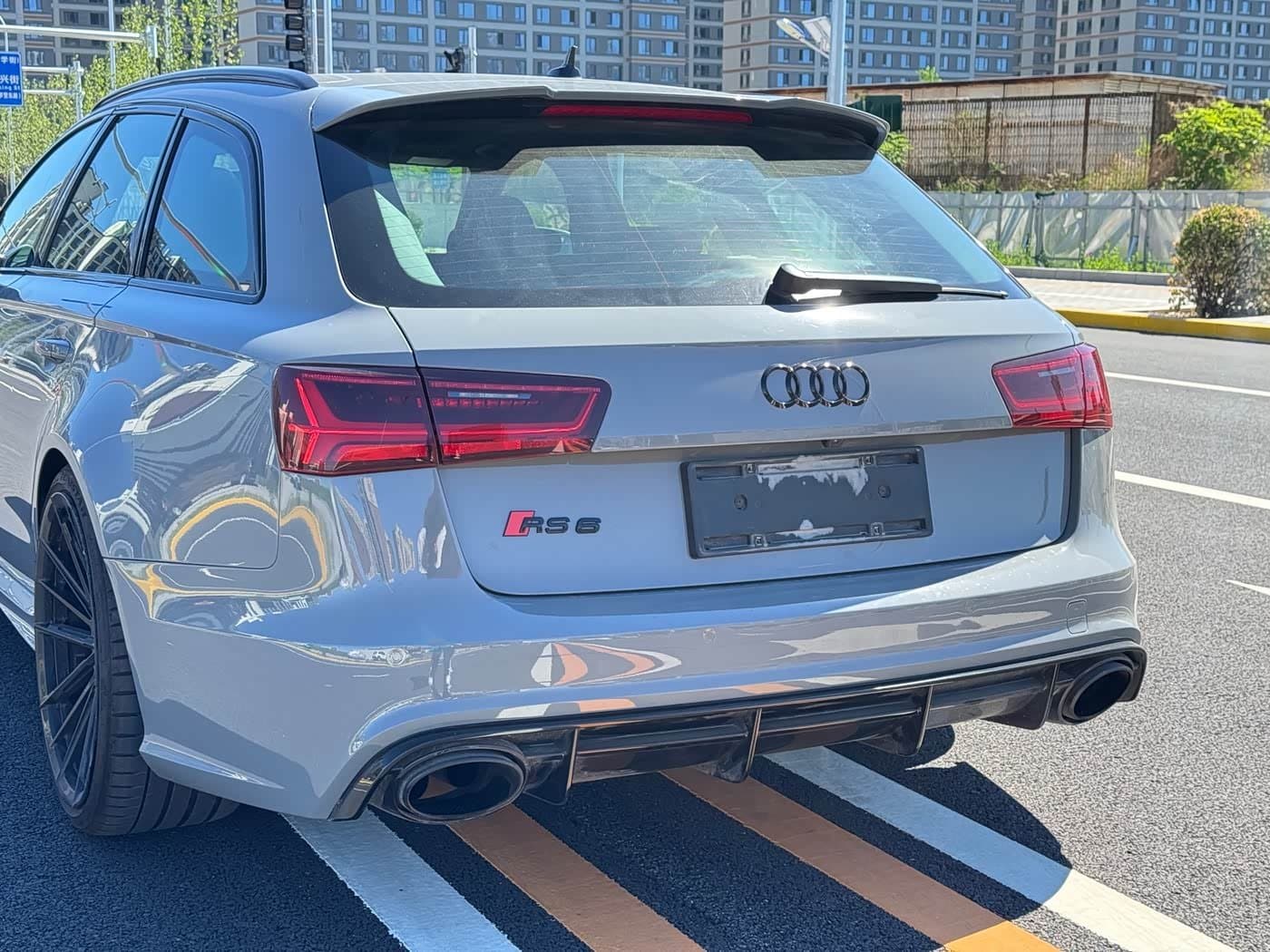 2016 Audi RS 6 银灰色, 45,000 km, China export – photo 7