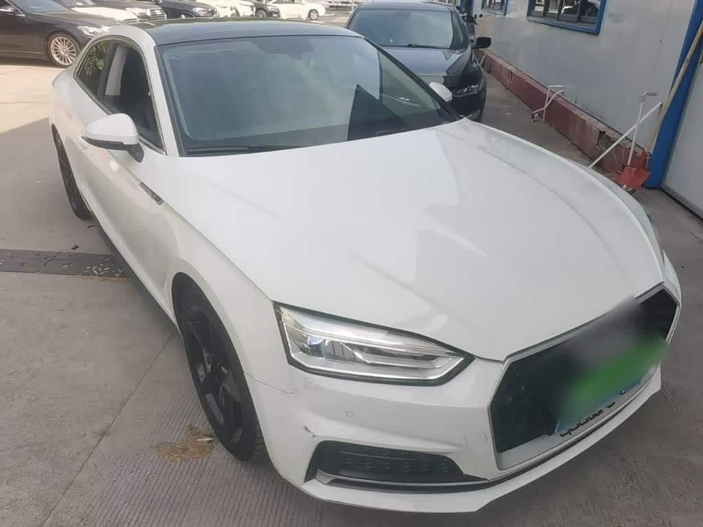 2017 Audi A5 White, 74,000 km, China export – photo 4