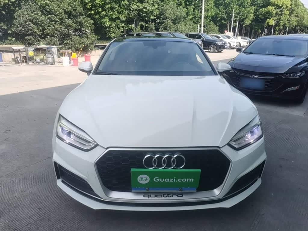 2017 Audi A5 White, 74,000 km, China export – photo 3