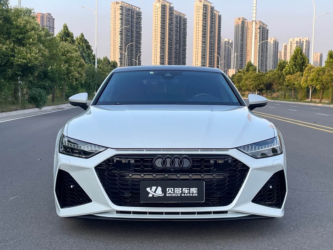 2018 Audi A7 White, 60,000 km, China export – photo 2
