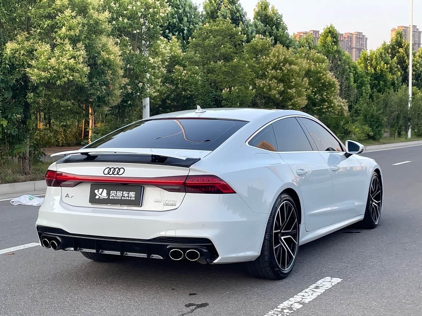2018 Audi A7 White, 60,000 km, China export – photo 7