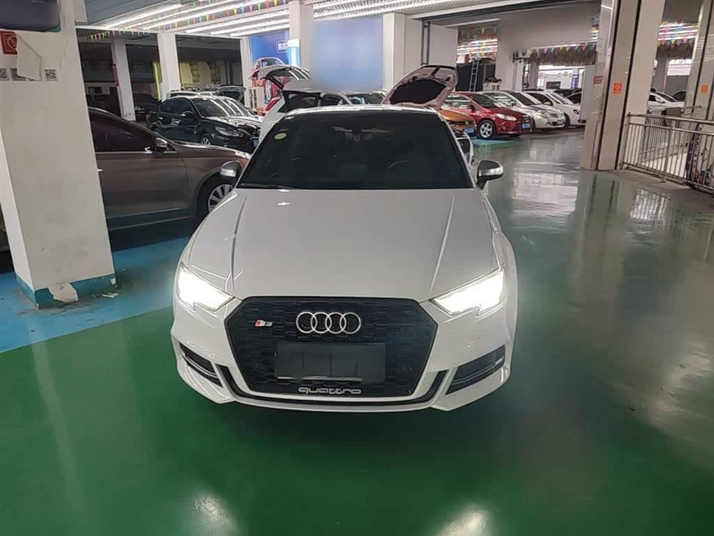 2017 Audi S3 White, 80,800 km, China export – photo 3