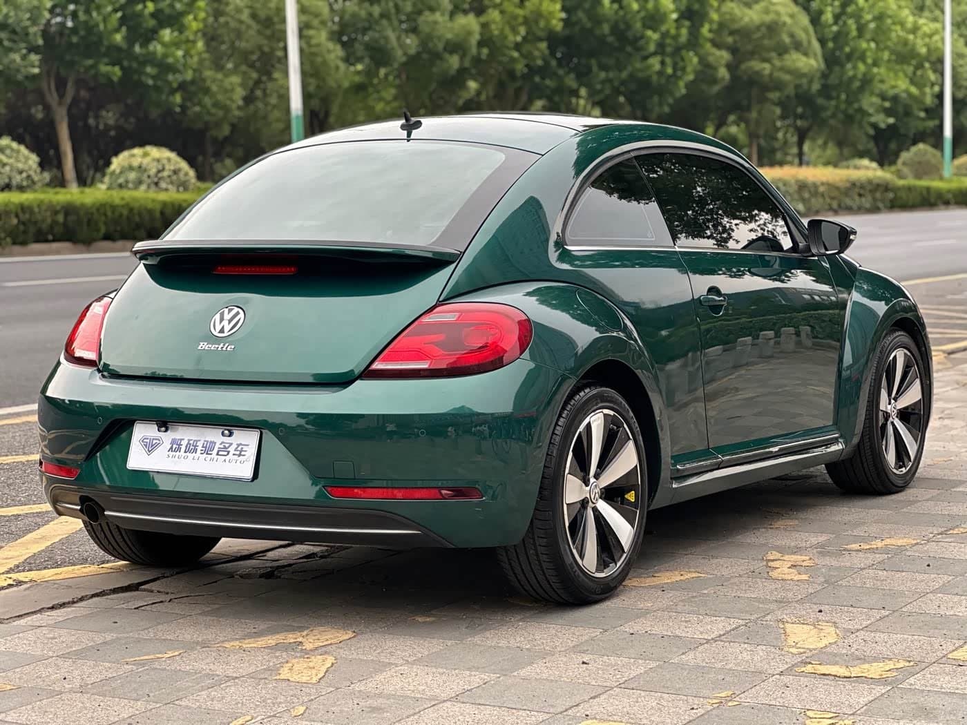 2017 Volkswagen Beetle Green, 82,000 km, China export – photo 4