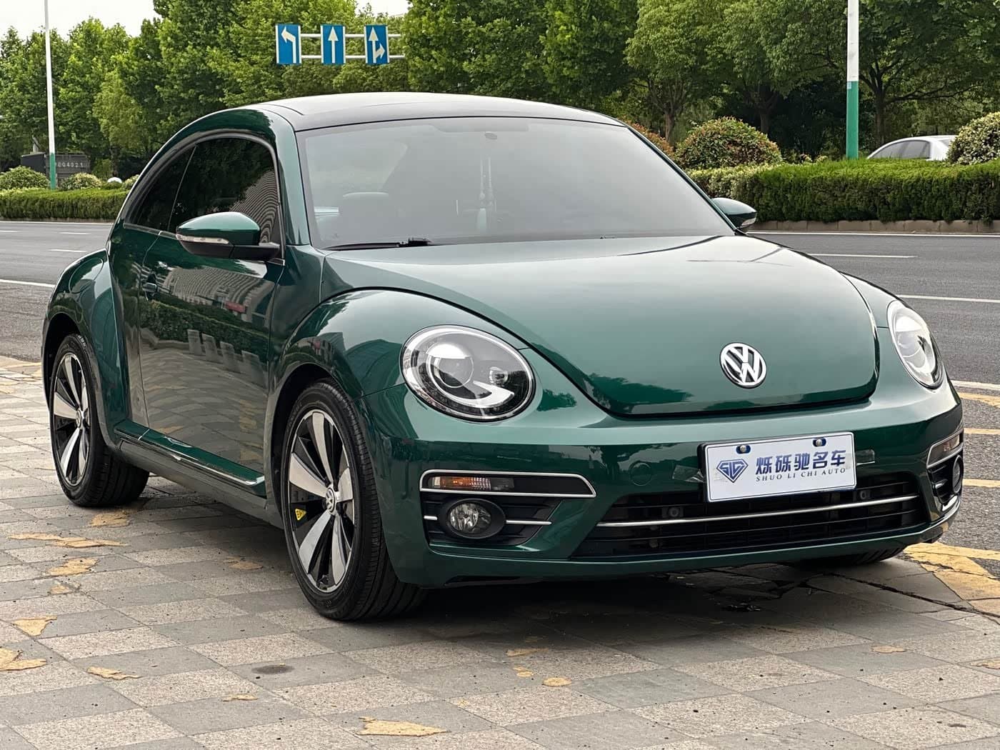 2017 Volkswagen Beetle Green, 82,000 km, China export – photo 3