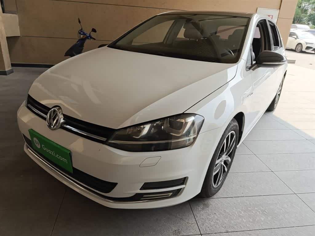 2016 Volkswagen Golf White, 78,000 km, China export – photo 1