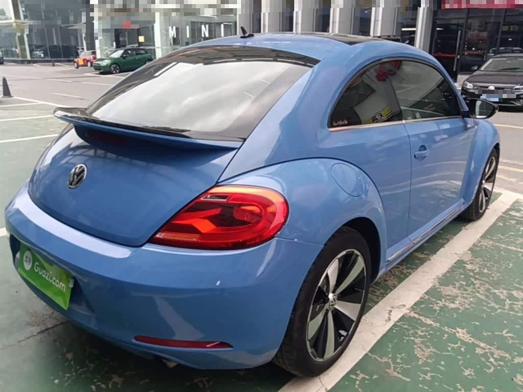 2012 Volkswagen Beetle Blue, 66,100 km, China export – photo 7