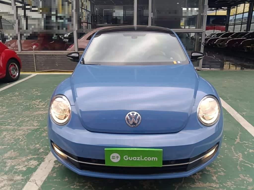 2012 Volkswagen Beetle Blue, 66,100 km, China export – photo 3