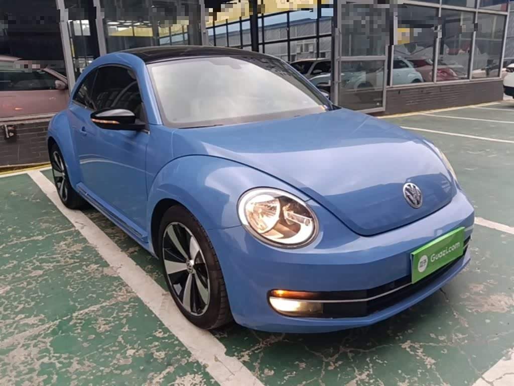 2012 Volkswagen Beetle Blue, 66,100 km, China export – photo 4