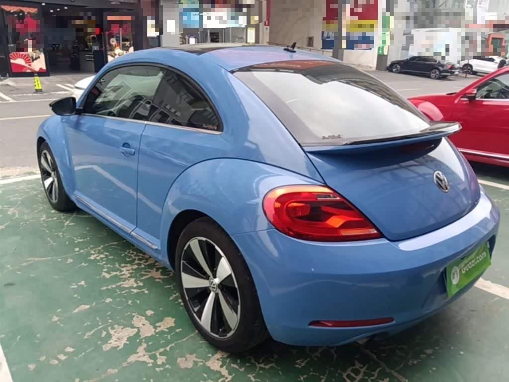 2012 Volkswagen Beetle Blue, 66,100 km, China export – photo 5