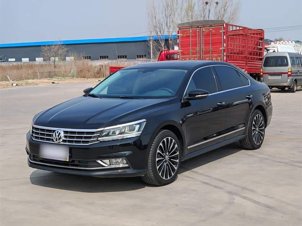 2017 Volkswagen Passat Black, 135,600 km, China export – photo 2