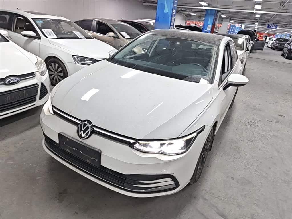 2020 Volkswagen Golf White, 57,400 km, China export – photo 2