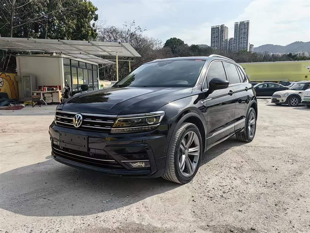 2017 Volkswagen Tiguan Black, 112,600 km, China export – photo 1