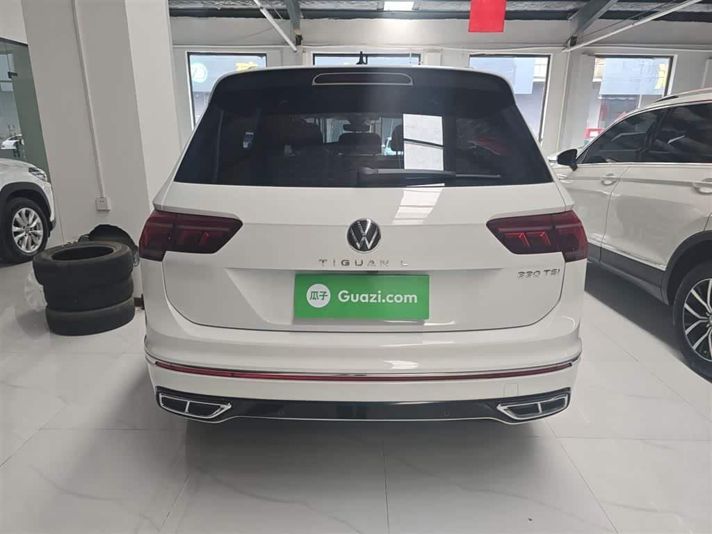 2022 Volkswagen Tiguan L White, 23,000 km, China export – photo 4