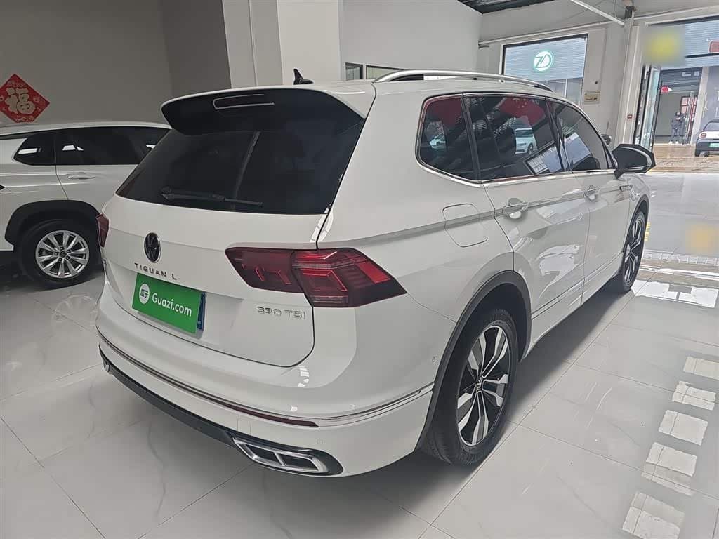 2022 Volkswagen Tiguan L White, 23,000 km, China export – photo 5