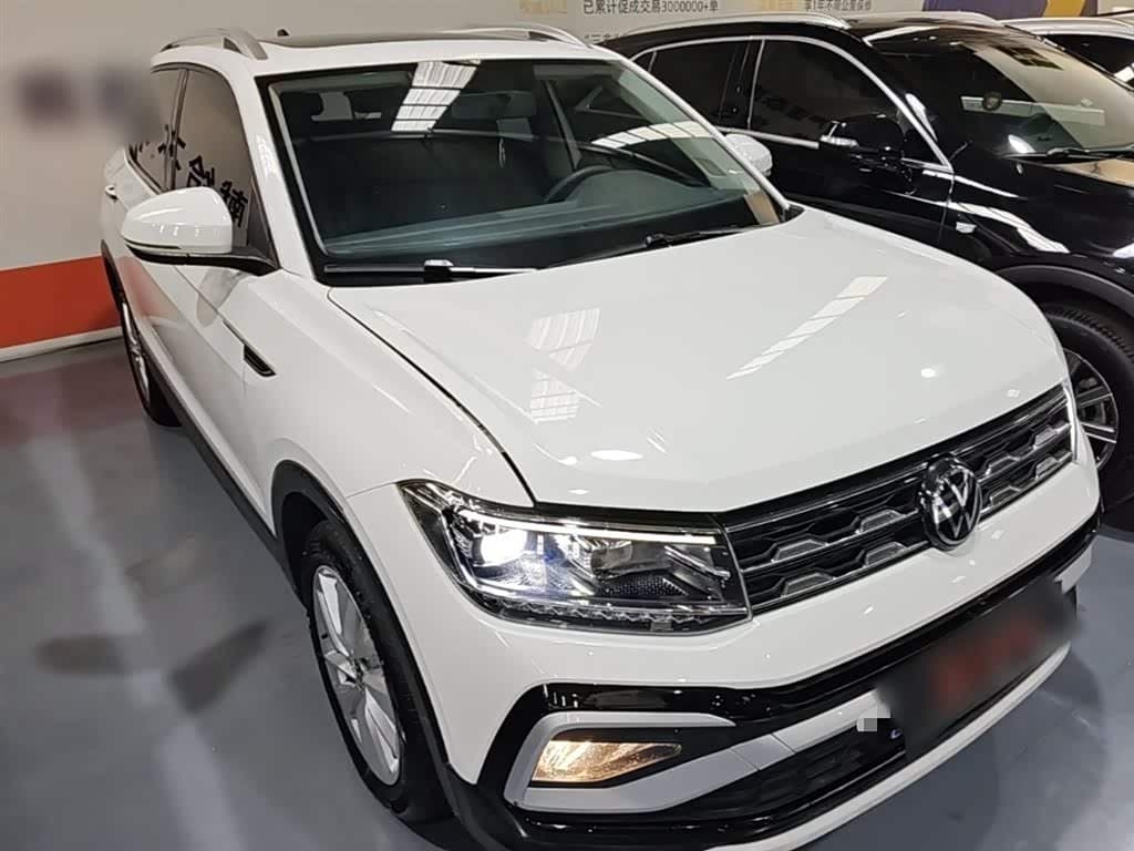 2020 Volkswagen T-Cross White, 44,700 km, China export – photo 4