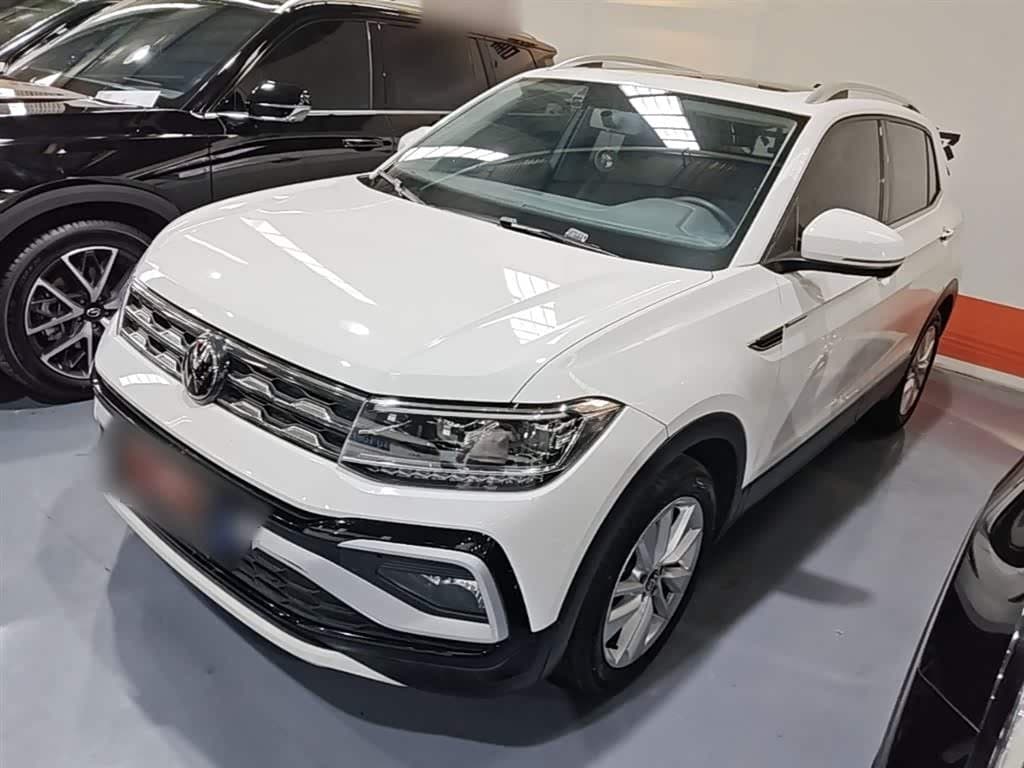 2020 Volkswagen T-Cross White, 44,700 km, China export – photo 2