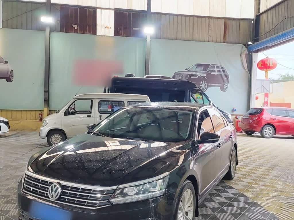 2017 Volkswagen Passat Black, 103,600 km, China export – photo 2