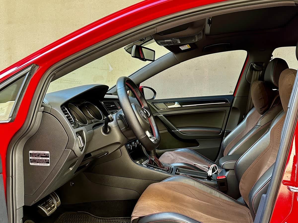 2015 Volkswagen Golf GTI Red, 100,000 km, China export – photo 6