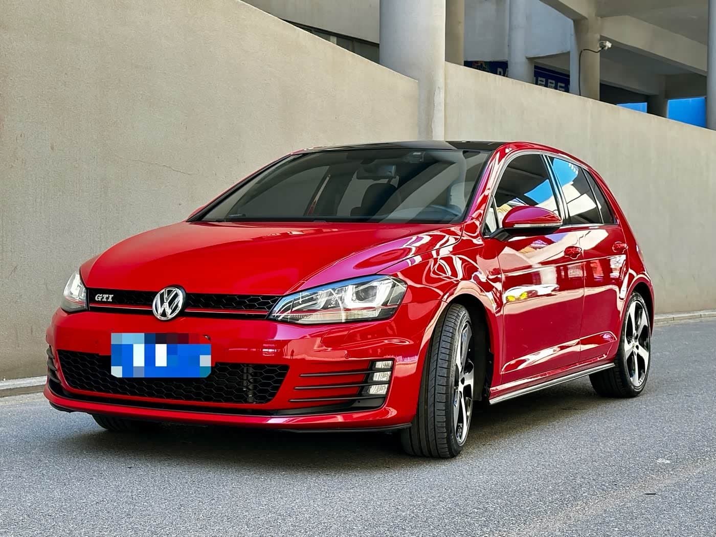 2015 Volkswagen Golf GTI Red, 100,000 km, China export – photo 5