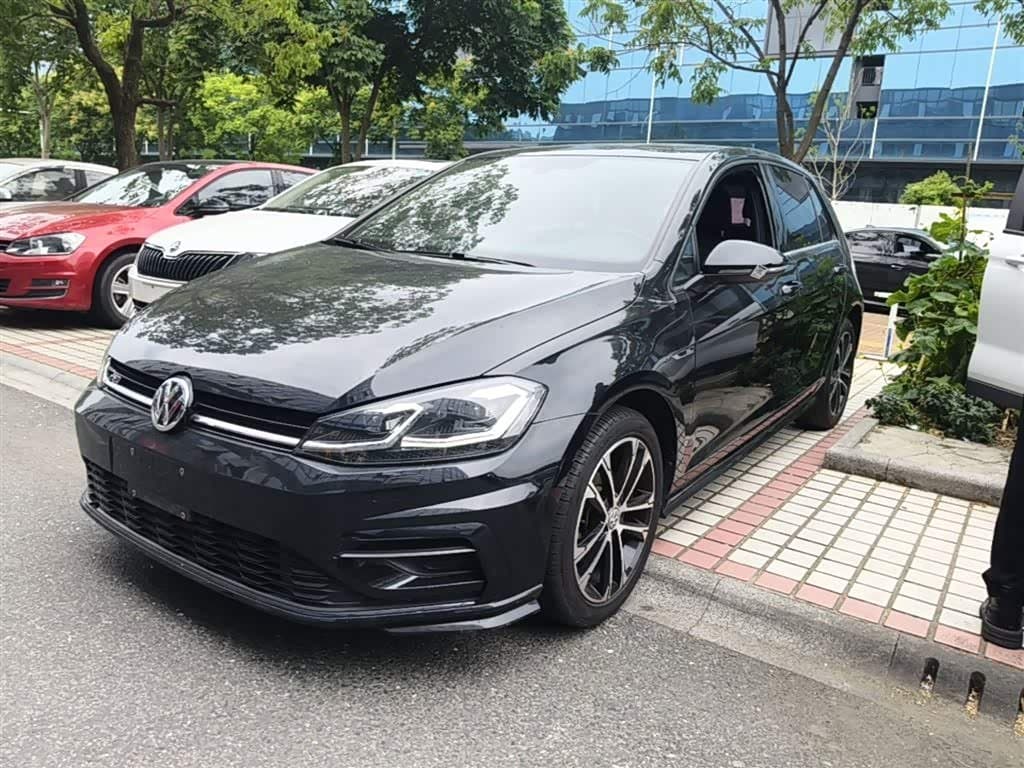 2018 Volkswagen Golf Black, 101,700 km, China export – photo 2
