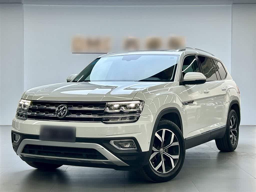 2019 Volkswagen Teramont White, 89,500 km, China export – photo 1