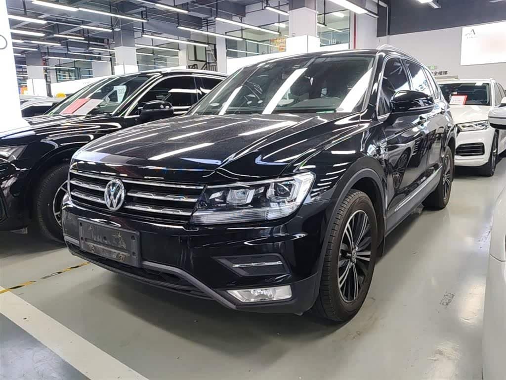 2020 Volkswagen Tiguan L Black, 83,800 km, China export – photo 2