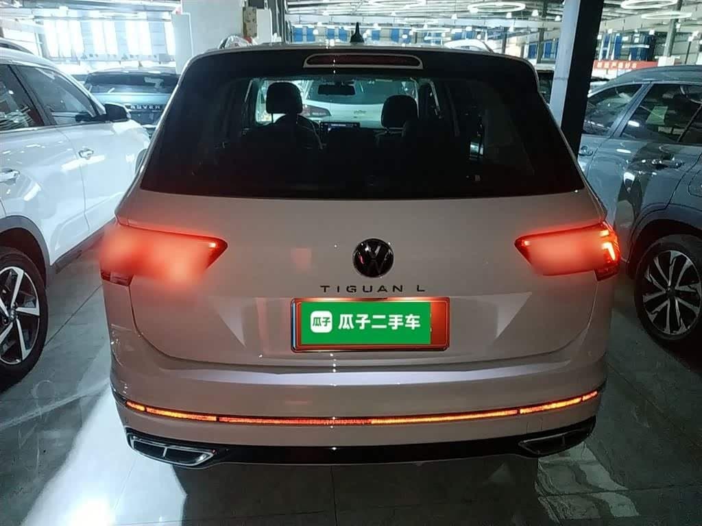 2021 Volkswagen Tiguan L White, 45,300 km, China export – photo 6
