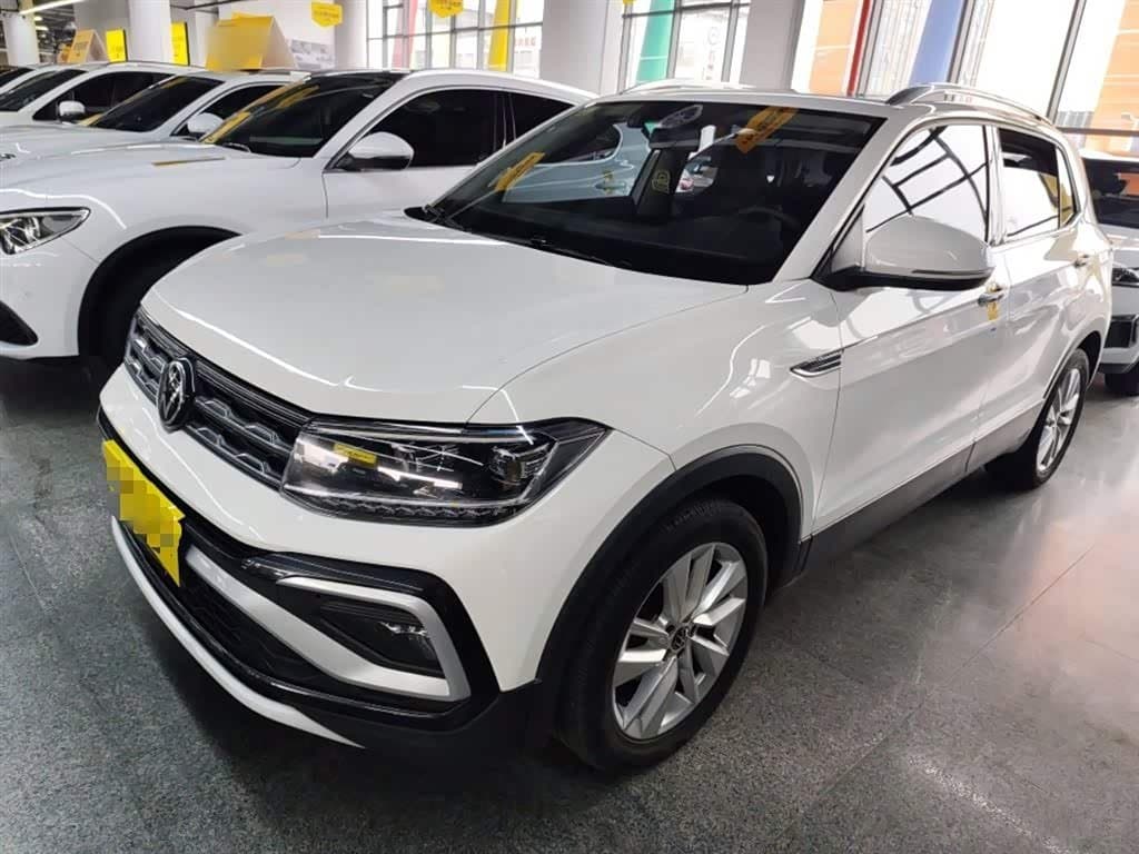 2020 Volkswagen T-Cross White, 29,500 km, China export – photo 2